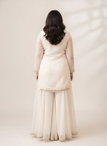 Elegant White Kurta Set