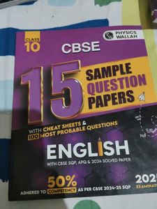 Books > Textbooks | CBSE Class 10 English Sample Papers | Freeup