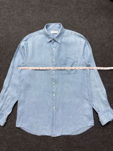 Men's Blue Denim Shirt