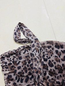 Chic Leopard Print Tube Top