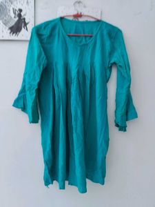 Teal Bell Sleeve Tunic