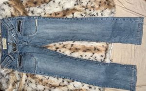 RARE Y2K low waist FREEMAN PORTER Light Wash Denim