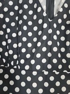 Chic Polka Dot Midi Dress