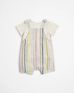 unisex Linen Blend Romper