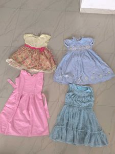4 Baby Girl Dresses
