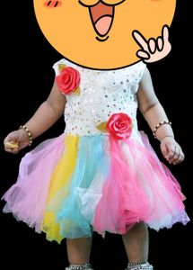 Kids Colourfull Dress Size 20 Upto 2 Years It Will Suitable