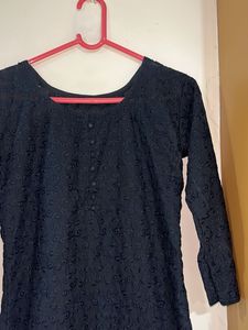 Elegant Black Kurti