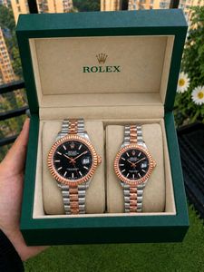 Rolex Datejust Two-Tone Watch Pair COUPLE WATCHES