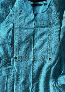 Elegant Blue Kurta