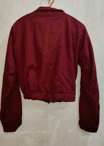 Maroon Adidas Track Jacket