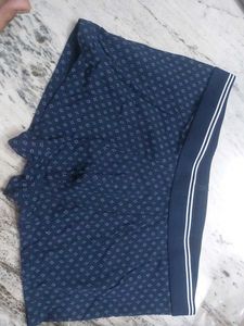 M&S Men's Navy Blue Patterned Briefs