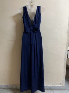 Princess Look With Bow On Back Long Gown🧿