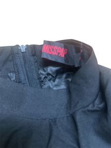 Misspap Black Shimmer Top