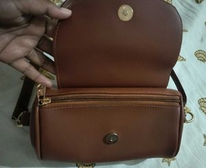 Stylish Brown Crossbody Bag