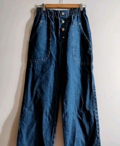 Wideleg High-rise Jeans