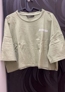 Cute Green Surfer T-Shirt