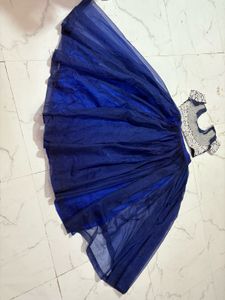 Royal Blue Lehenga Choli Set