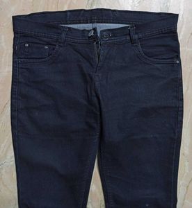 H.R.P. Brand Black Slim Fit Jeans