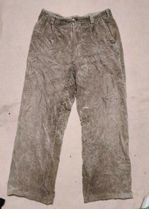 Men Vintage velvet Corduroy Pants