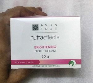 Avon True Nutraeffects Brightening Night Cream