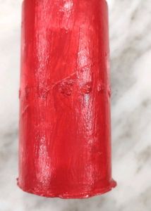 Vibrant Red pen stand/vase