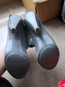 Melissa Grey Designer Heels Brand New Unused