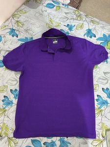 Women’s Purple Polo T-Shirt