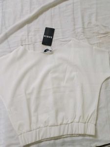 White Textured T-Shirt