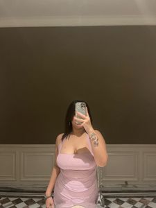 Elegant Pink Bodycon Maxi Dress