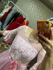 Pink Lace and Tulle Dress❤️🧚🏻‍♀️🎀