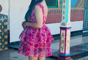 Cute Floral Dress Vacation Outfit