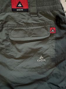 Olive Green Convertible Hiking Pants