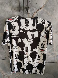 Mickey Mouse Print T-Shirt