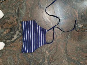 halter neck backless top