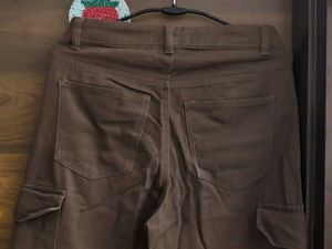 Brown cargo pants