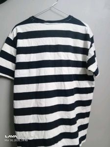 Striped Round Neck T-Shirt
