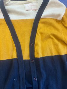 Color Block Cardigan