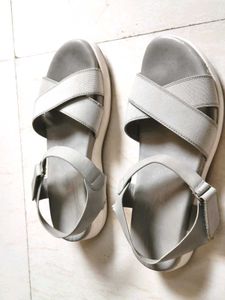 Bata Comfit Active Motion Grey Strappy Sandal