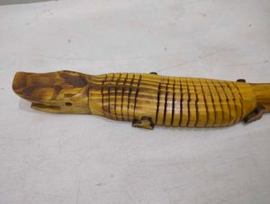 Crocodile Showpiece Wooden