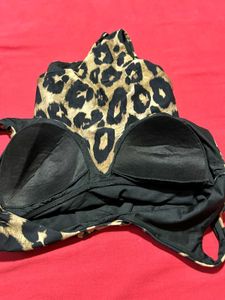 Leopard Print Shaping Swimsuit