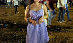 Cute Purple Gingham Cami Top