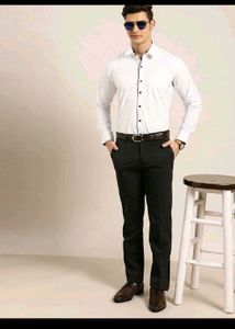 Set of Men's White Shirt and Formal Pant 👔👖