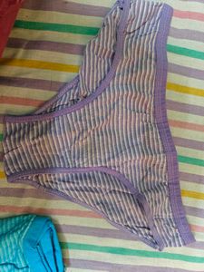 Colorful Striped Briefs Pack of 4