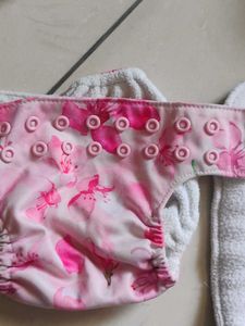 Cute Floral Reusable Diaper