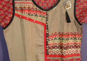 Festive Cotton Gown