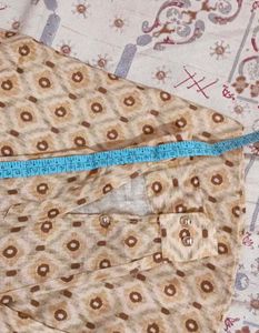 Men's Vintage Patterned Long Sleeve Shirt