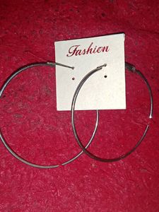 Silver Hoop Earrings