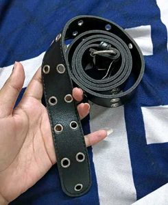 y2k Double Prong Belt