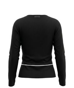 Korean top with white stripe