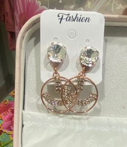 Elegant Crystal Drop Earrings